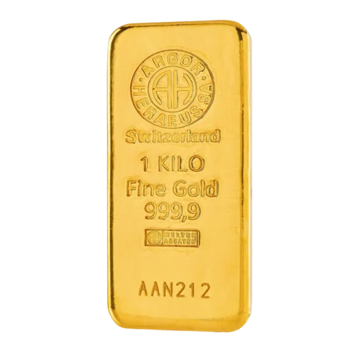 1kg Gold Bar - Cast Classic