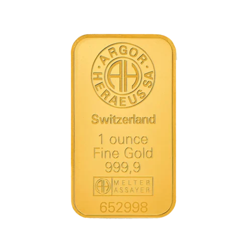 argor-heraeus-mint-1-oz-1200 400 oz Gold Bar Heraeus LBMA Good Delivery