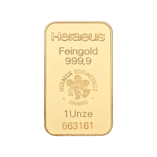 heraeus-mint-1-oz-1200 1 oz Gold Bar Heraeus (Mint)